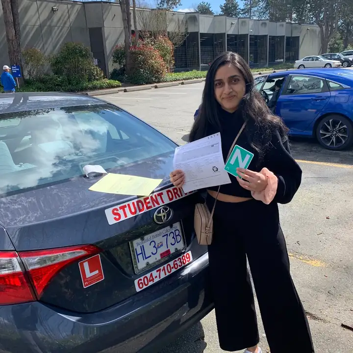 A student of Panorama Driving Training